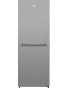 Beko RCSA240K40SN koel-vriescombinatie Vrijstaand 229 l E Zilver