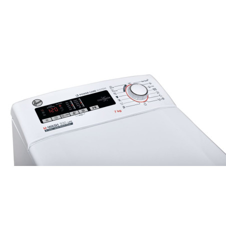 Hoover H-WASH 300 LITE H3TM 27TACE 1-S machine à laver Charge par dessus 7 kg 1200 tr min Blanc