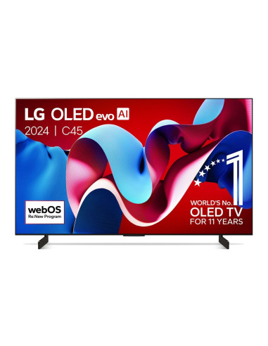 LG OLED evo OLED42C45LA tv 106,7 cm (42") 4K Ultra HD Smart TV Wifi Zwart