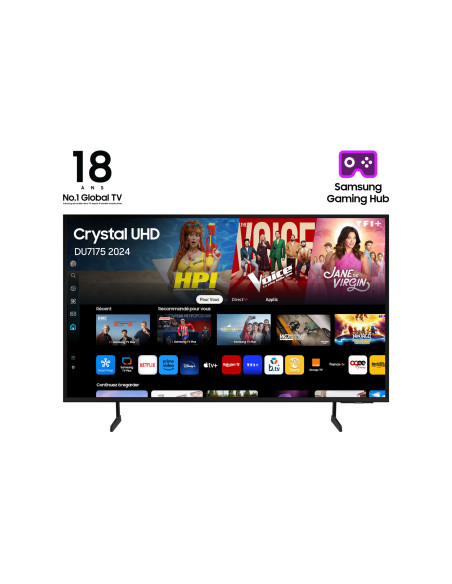 Samsung TV Crystal UHD 50" DU7175 2024, 4K, Smart TV