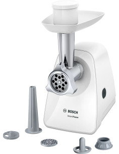 Bosch MFW2520W hachoir 1500 W Acier inoxydable, Blanc