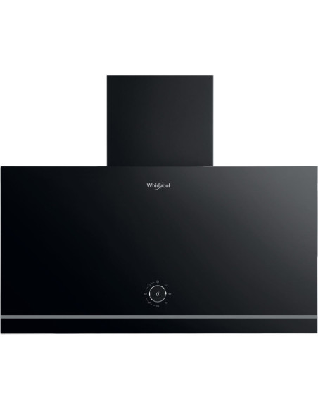 Whirlpool WHVA 62F LM K Montée au mur Noir 485 m³ h A