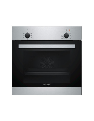 Siemens iQ100 HB010FBR1S oven 66 l 3300 W A Zwart, Roestvrijstaal