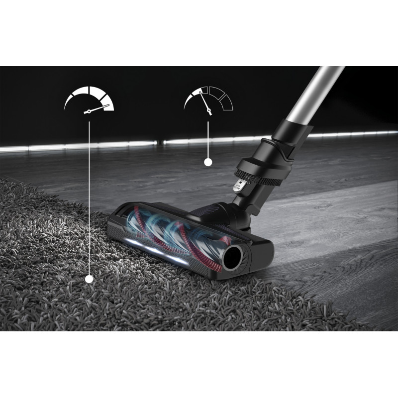Rowenta X-Force Flex 9.60 RH2037 aspirateur de table Noir, Violet Sans sac