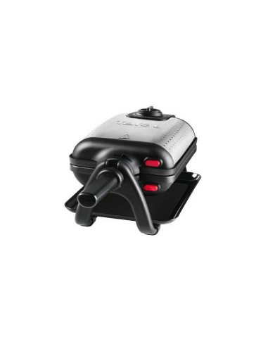 Tefal WM756D wafelijzer 2 wafel(s) 1200 W Zwart, Roestvrijstaal