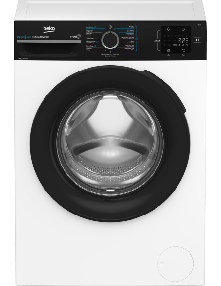 Beko b300 BM3WFU3741B machine à laver Charge avant 7 kg 1400 tr min Blanc
