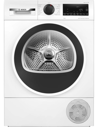 Bosch Serie 6 WQG245D4FG sèche-linge Pose libre Charge avant 9 kg A+++ Blanc