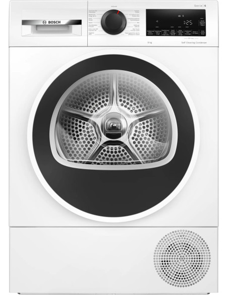Bosch Serie 6 WQG245D4FG sèche-linge Pose libre Charge avant 9 kg A+++ Blanc