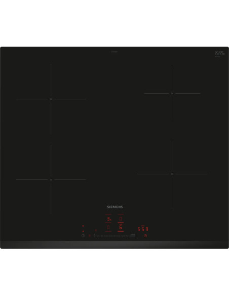 Siemens iQ100 EH63KHEB1E plaque Noir Intégré Plaque avec zone à induction 4 zone(s)