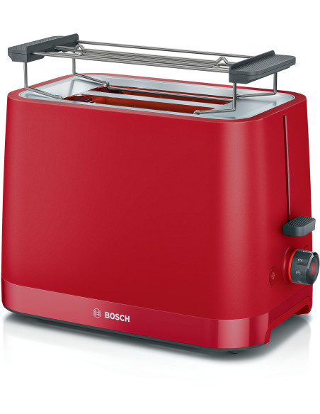 Bosch TAT3M124 grille-pain 2 part(s) 950 W Rouge