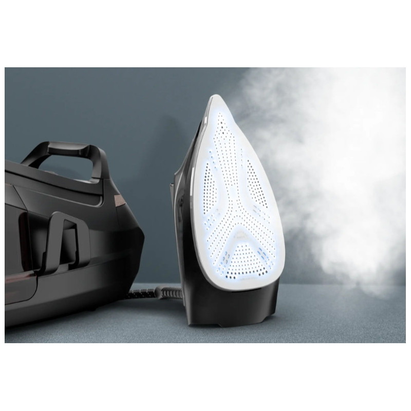 Rowenta Eco Steam Pro 1,1 L Semelle 3De Laser HD Microsteam 400 Noir