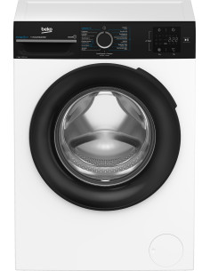 Beko b300 BM3WFT3841B wasmachine Voorbelading 8 kg 1400 RPM Wit