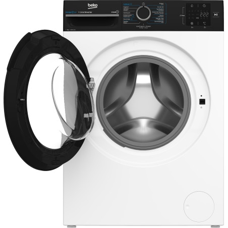 Beko b300 BM3WFT3841B machine à laver Charge avant 8 kg 1400 tr min Blanc