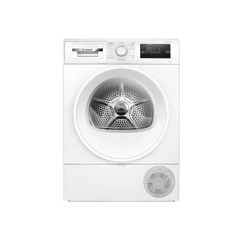 BOSCH WTH8520WFG Sèche-linge 8 kg Pompe à chaleur AutoDry EasyClean