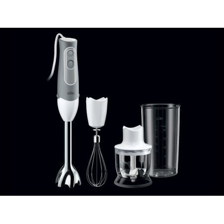 Braun MQ 525 0,6 L Mélangeur par immersion 600 W Gris, Blanc