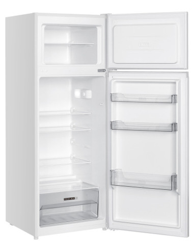 Whirlpool W55T0412W réfrigérateur-congélateur Pose libre 206 L E Blanc
