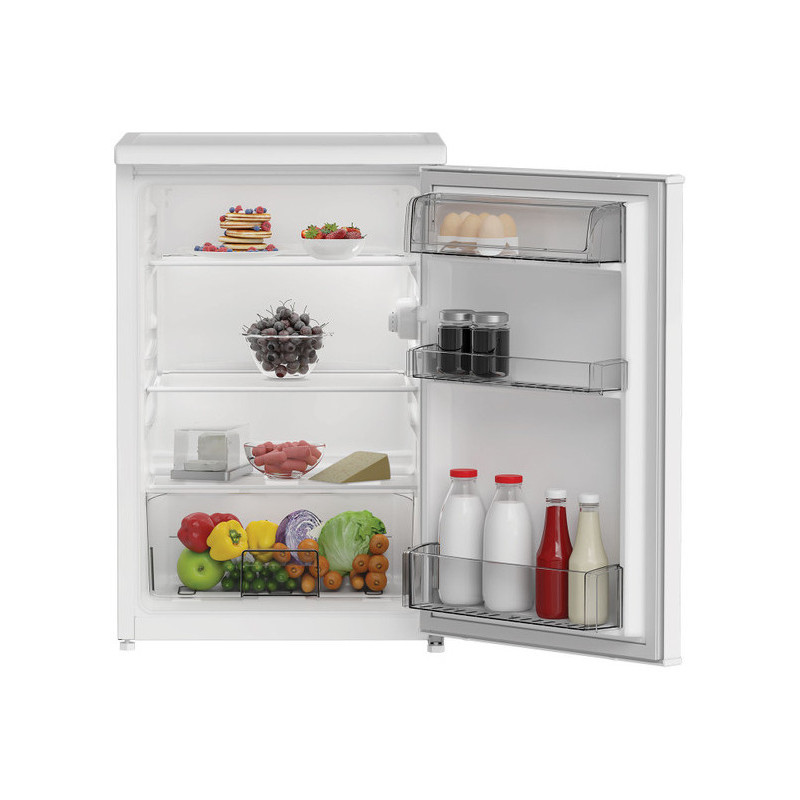 Whirlpool W55R1 112W réfrigérateur Pose libre 128 L E Blanc