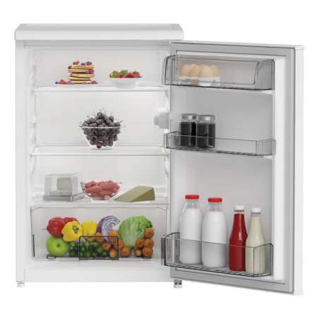 Whirlpool W55R1 112W réfrigérateur Pose libre 128 L E Blanc