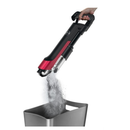 Hoover HF210H 011 Aspirateur-balai 2 en 1 Batterie Sec EPA Sans sac 165 W Noir, Rouge