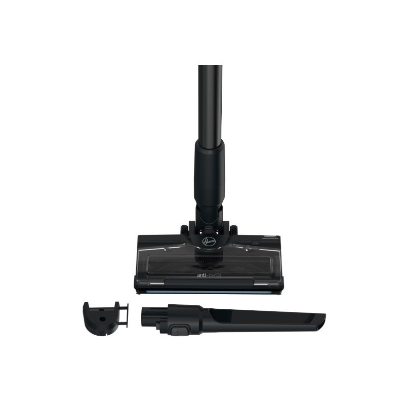 Hoover HF210H 011 Aspirateur-balai 2 en 1 Batterie Sec EPA Sans sac 165 W Noir, Rouge