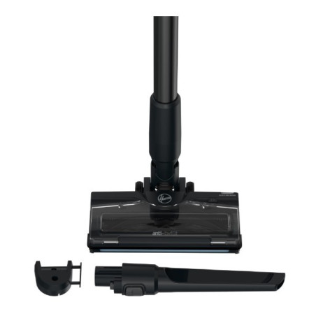 Hoover HF210H 011 Aspirateur-balai 2 en 1 Batterie Sec EPA Sans sac 165 W Noir, Rouge