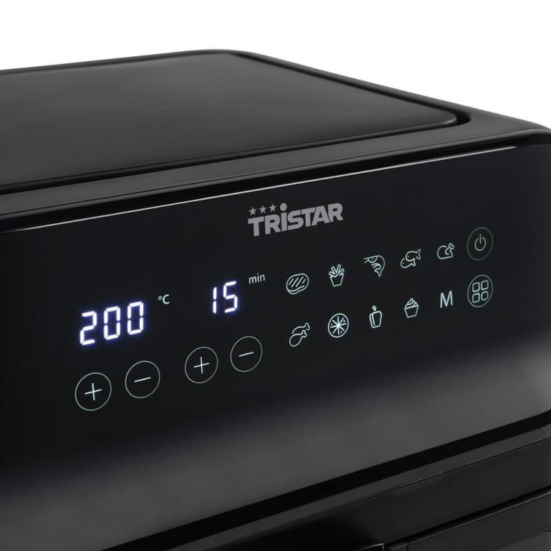 Tristar FR-9037 friteuse Enkel 6,2 l Vrijstaand 1350 W Heteluchtfriteuse Zwart