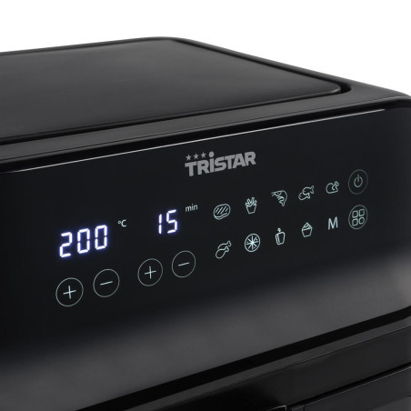 Tristar FR-9037 friteuse Enkel 6,2 l Vrijstaand 1350 W Heteluchtfriteuse Zwart