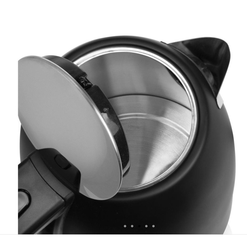 Princess 01.236032.01.001 Bouilloire acier Noir