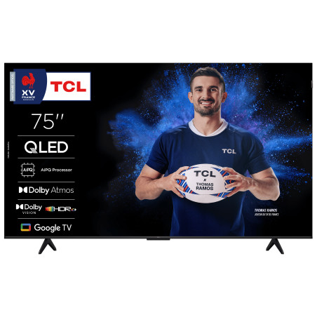 TCL P7K 75P7K TV 190,5 cm (75") 4K Ultra HD Smart TV Wifi Métallique 450 cd m²