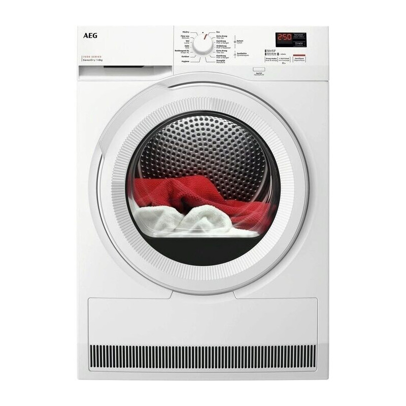 AEG TR78AK12B Warmtepompdroogkast 8 kg SensiDry MixDry PreciseDry