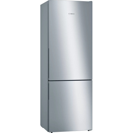 Bosch Serie 6 KGE49AICA réfrigérateur-congélateur Pose libre 419 L C Acier inoxydable