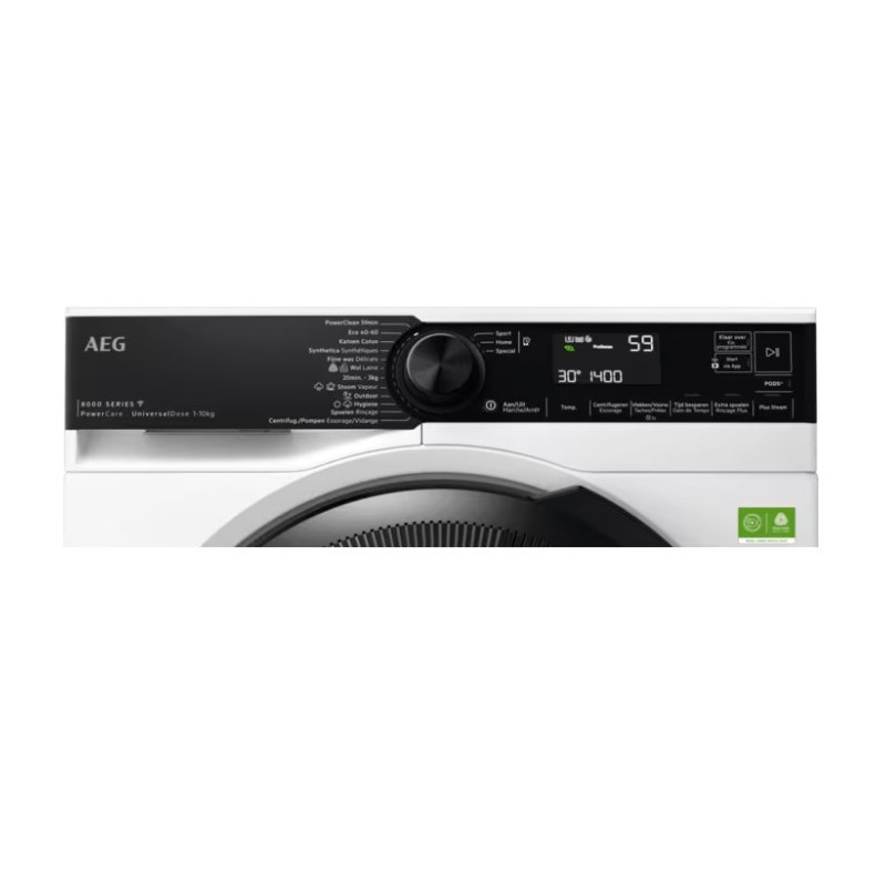 AEG LR86POWER Wasmachine 10 kg 1600 tpm PowerCare UniversalDose