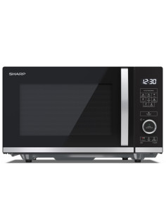 Sharp YC-QS204AE-B magnetron Zwart, Roestvrijstaal Solo-magnetron Aanrecht 20 l 800 W