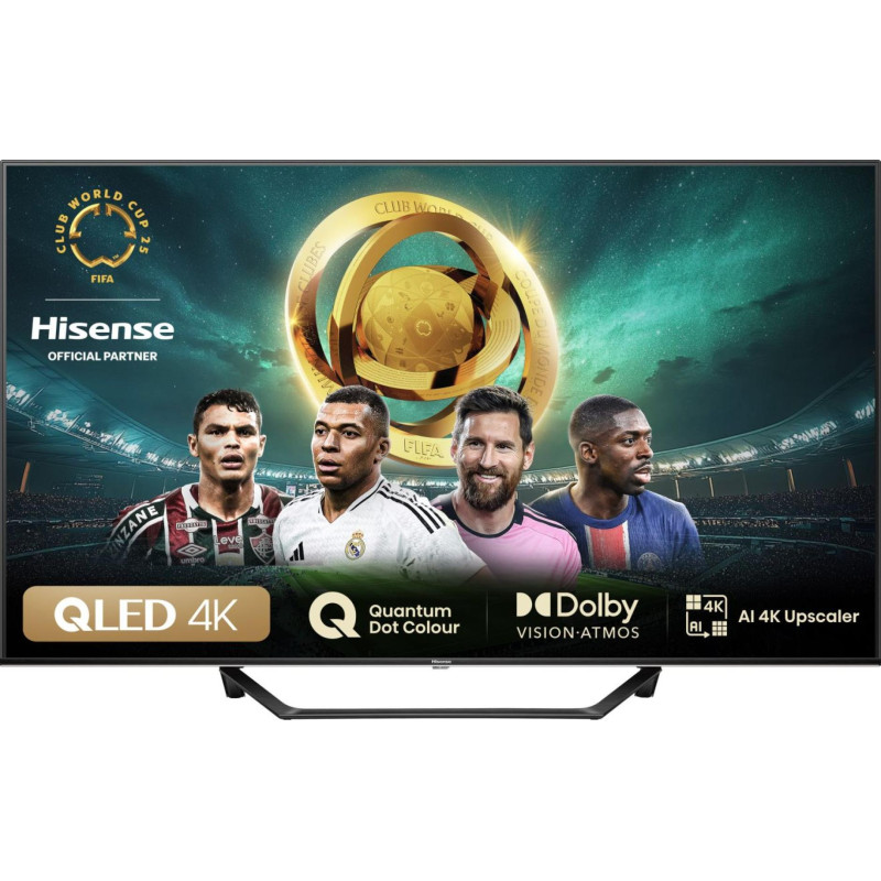 Hisense 43A7NQ 109,2 cm (43") 4K Ultra HD Smart TV Wifi Gris 250 cd m²