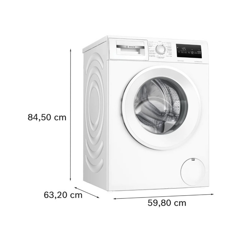 Bosch WAN2827ZFG Wasmachine 8kg 1400 tpm Iron Assist