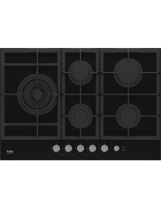 Beko 7718086717 Gas Hob Zwart Gaskookplaat