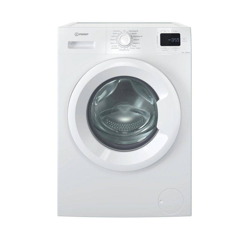 Indesit IM 864 MY TIME FR machine à laver Charge avant 8 kg 1400 tr min Blanc