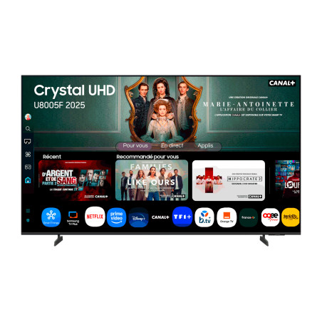Samsung TU65U8005FU 165,1 cm (65") 4K Ultra HD Smart TV Wifi Zwart