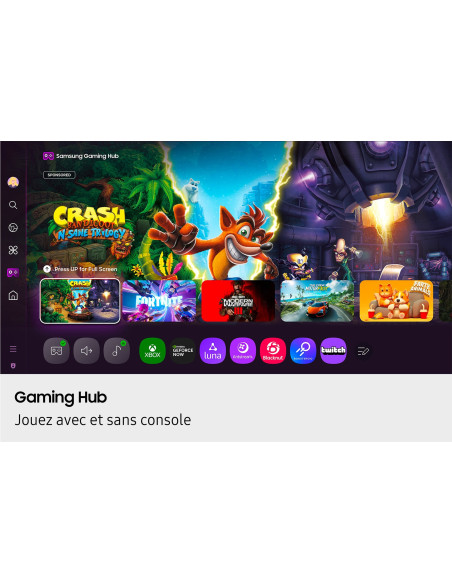 Samsung TV Crystal UHD 65" U8005F 2025, 4K, Smart TV