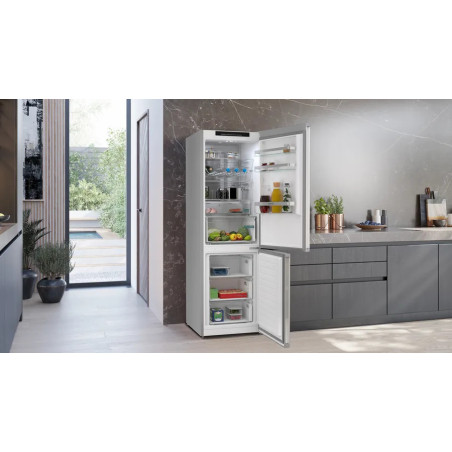 Siemens iQ300 KG36NVIAG koel-vriescombinatie Vrijstaand 321 l Roestvrijstaal