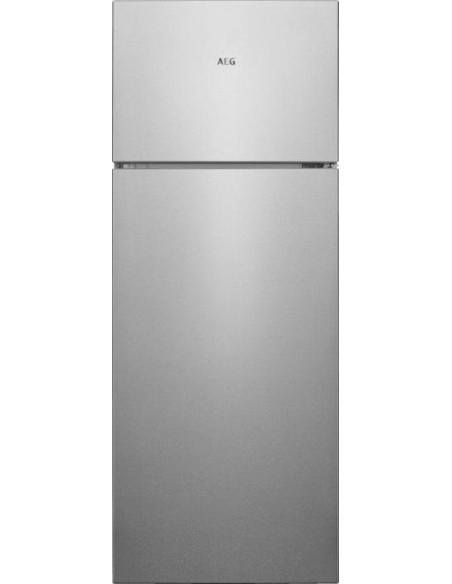 Réfrigérateur congélateur pose libre AEG RDB424E1AX finition inox