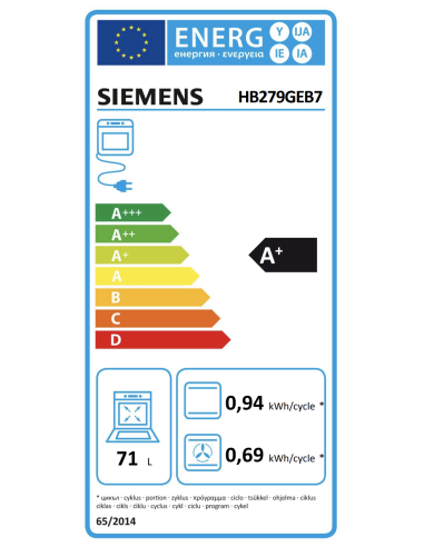 SIEMENS HB279GEB7