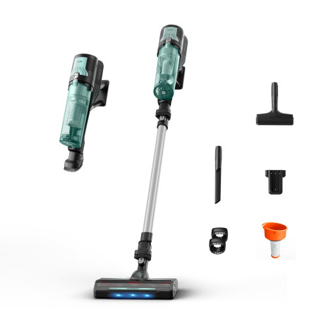 Rowenta RH1832 4-in-1 stick vacuum Batterie Sec Sans sac 1 L Vert