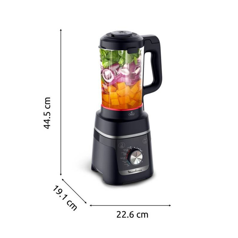 Moulinex Blendforce Cook LM5768 1,5 L Mixeur de cuisine 1000 W Noir