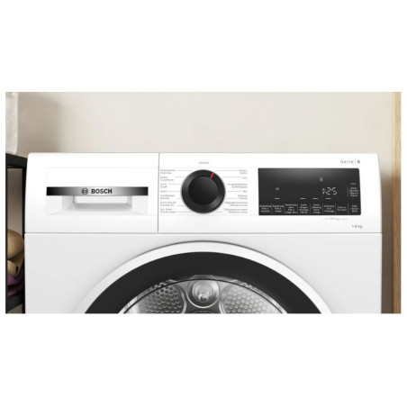 BOSCH WQG1320MFG Warmtepompdroogkast 8 kg AutoDry Easy Clean Halve belading