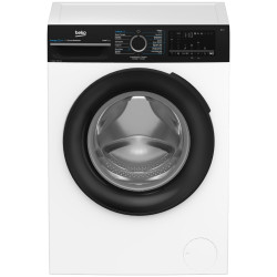 Beko b300 BM3WFU41041B machine à laver Charge avant 10 kg 1400 tr/min Noir, Blanc