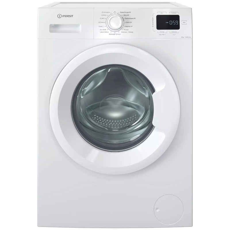 Indesit IM 864 MY TIME FR machine à laver Charge avant 8 kg 1400 tr/min Blanc