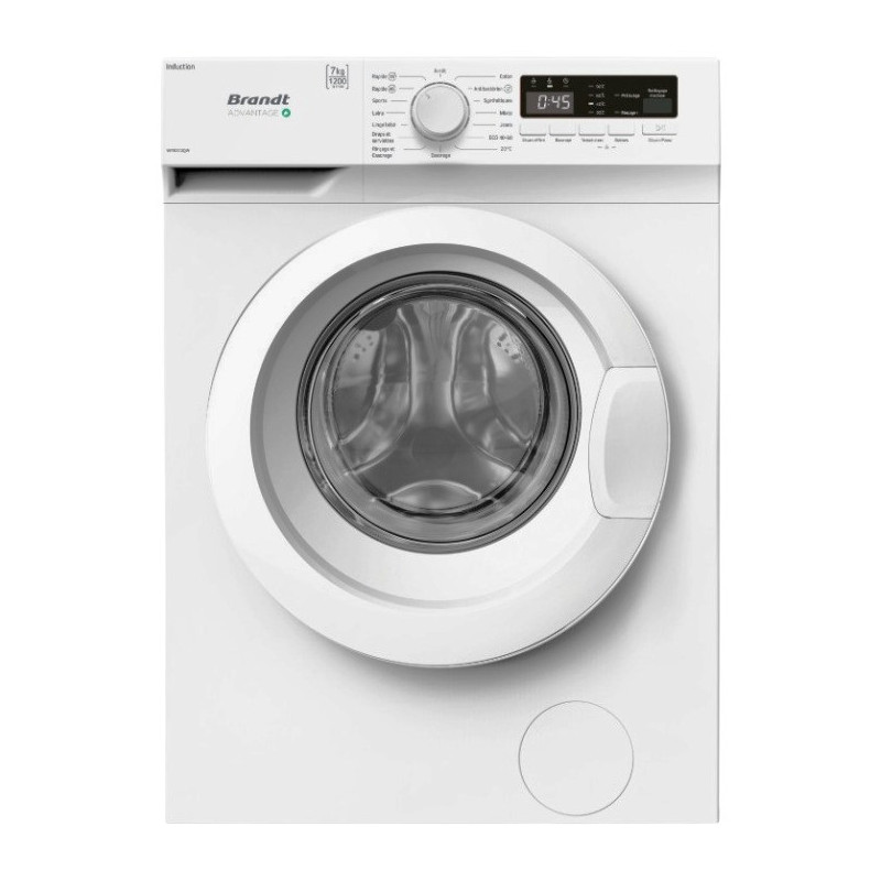 Brandt WFB383QW Wasmachine 8 kg 1400 tpm OptiA Fresh Start