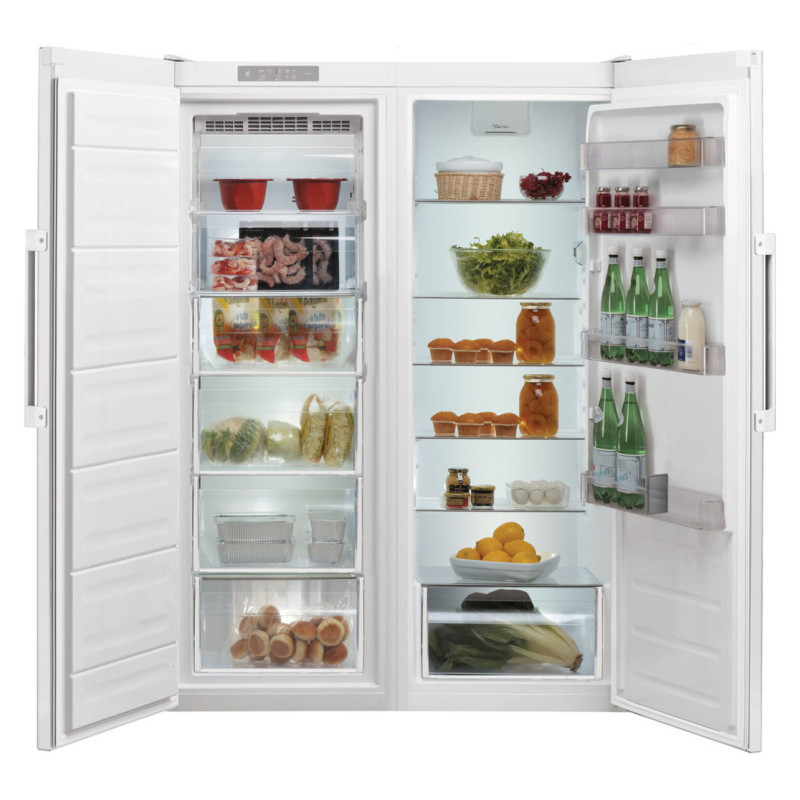 Whirlpool UW6 F2C WB 2 Congélateur vertical Pose libre 228 L Blanc