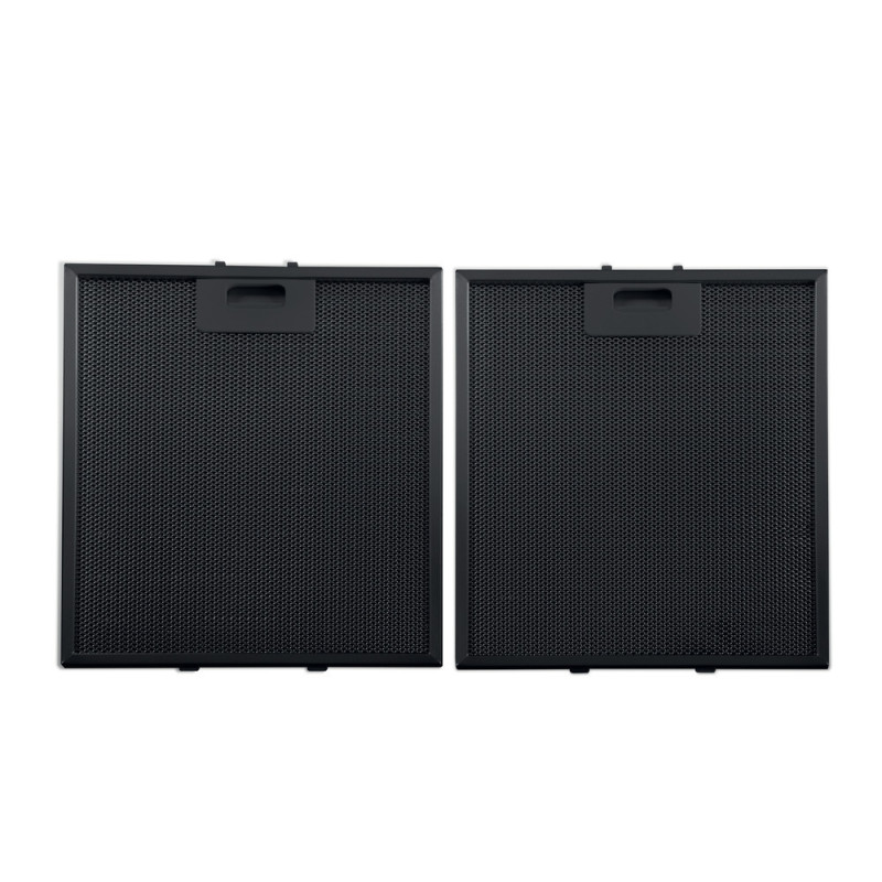 Whirlpool WHBS62FLTK hotte Montée au mur Noir 581 m³/h